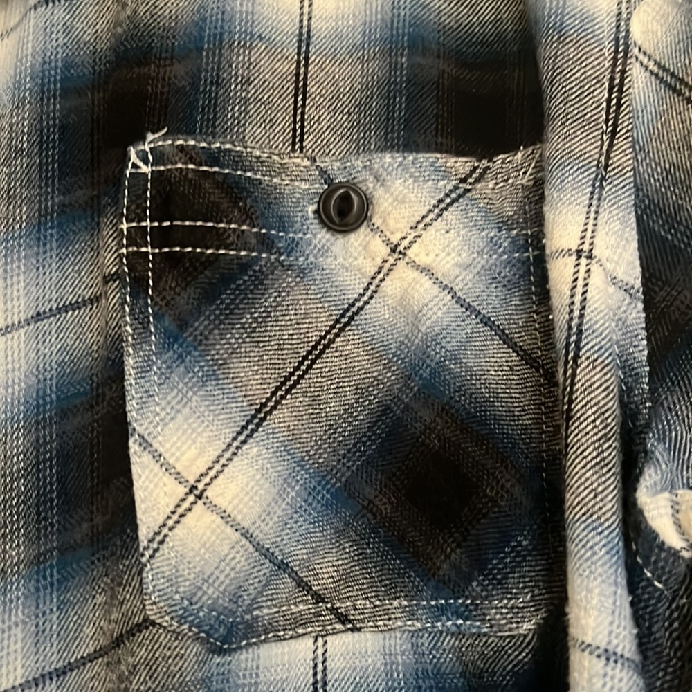 Plaid button down - Picture 2 of 5